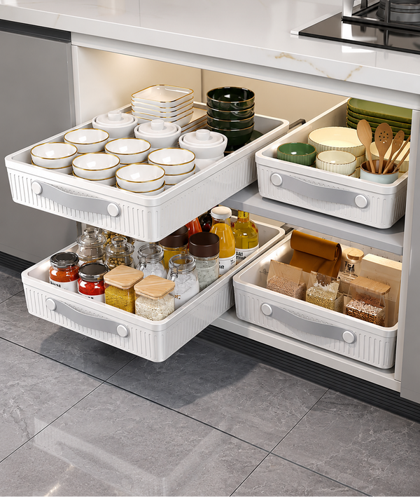 GlideStore™ — Pull-Out Cabinet Organizer