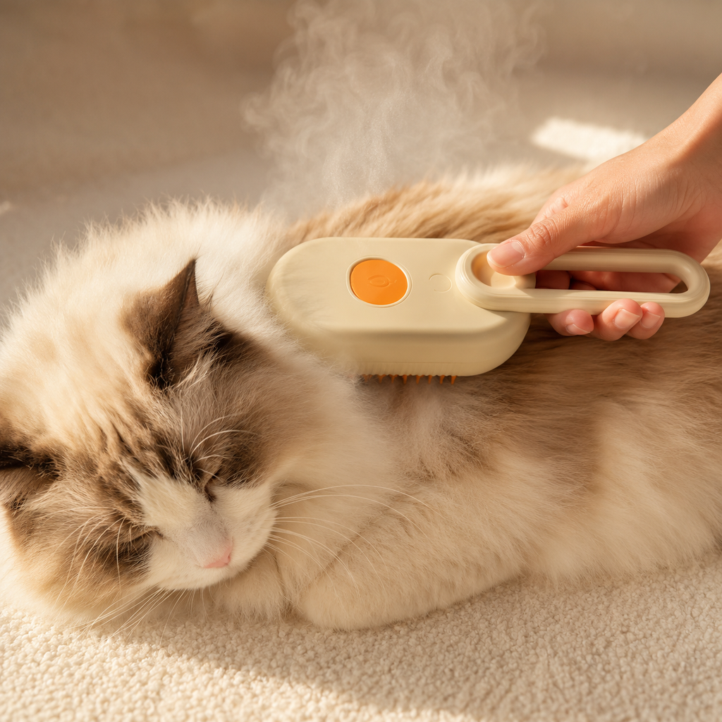 GentleSteam™ — 3-in-1 Steam Brush for Pets