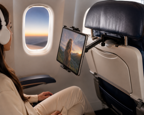TravelDock™ Universal Tablet & Phone Clamp Mount
