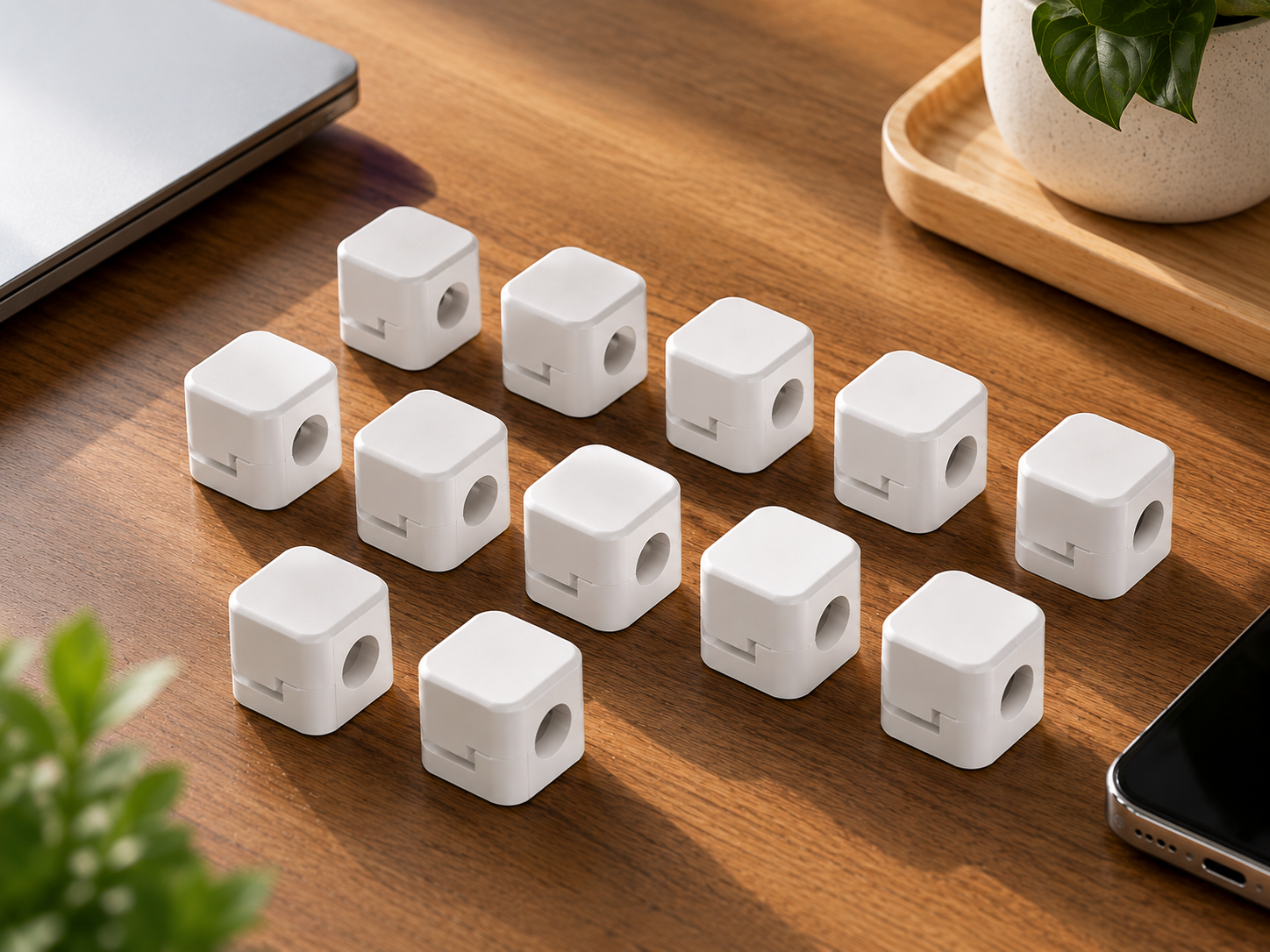 TidyGrip™ — Magnetic Cable Organizer