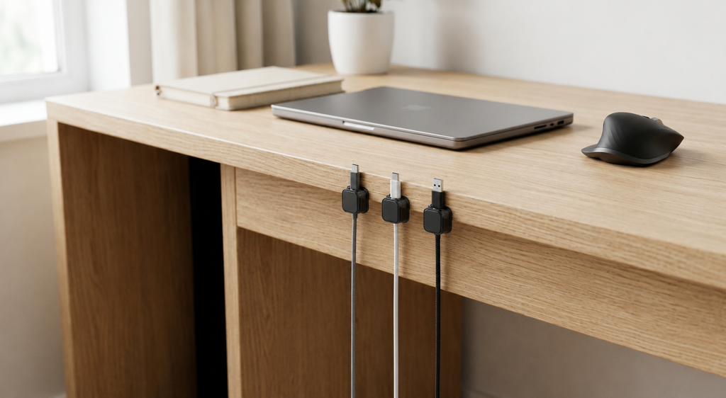 TidyGrip™ — Magnetic Cable Organizer