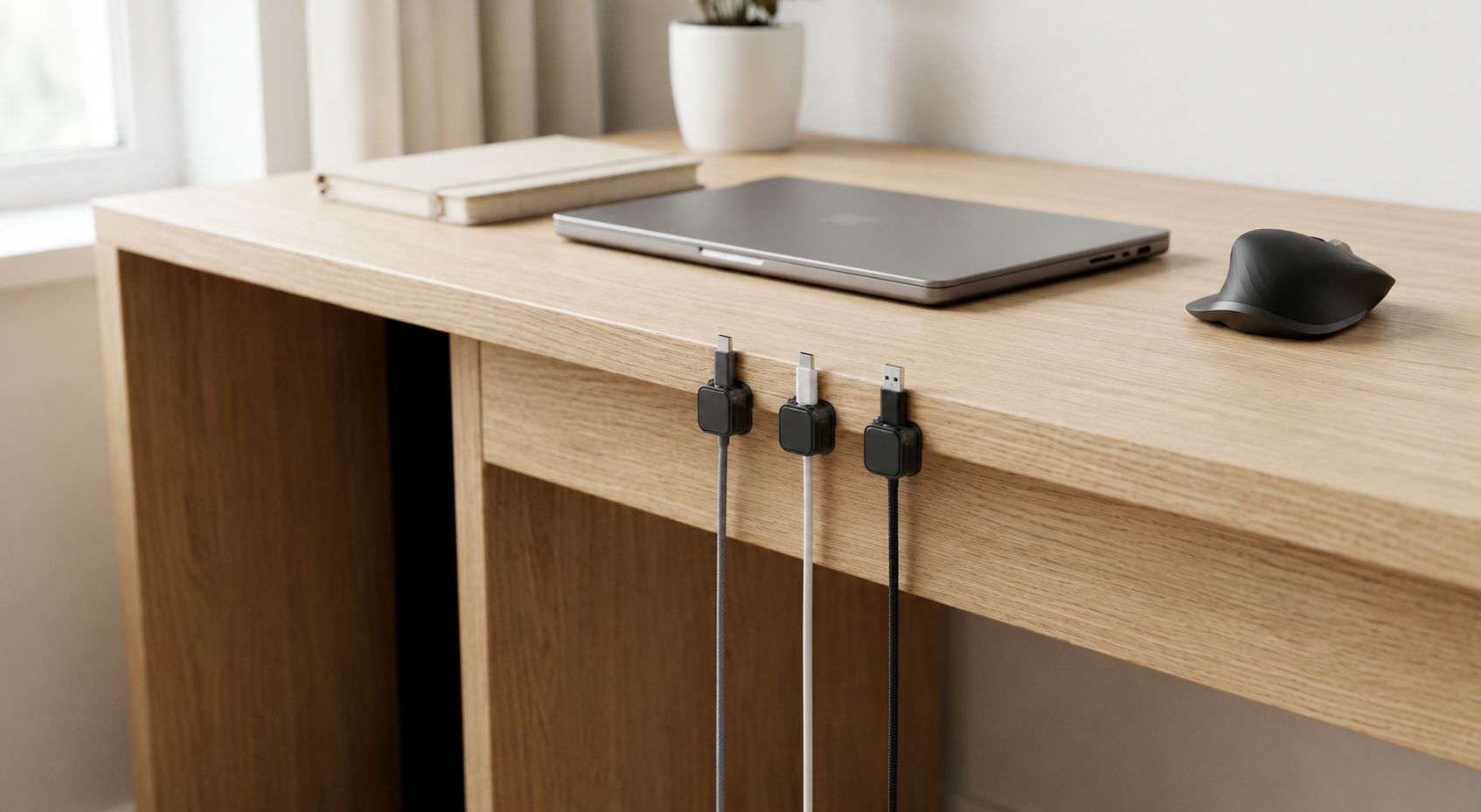 TidyGrip™ — Magnetic Cable Organizer