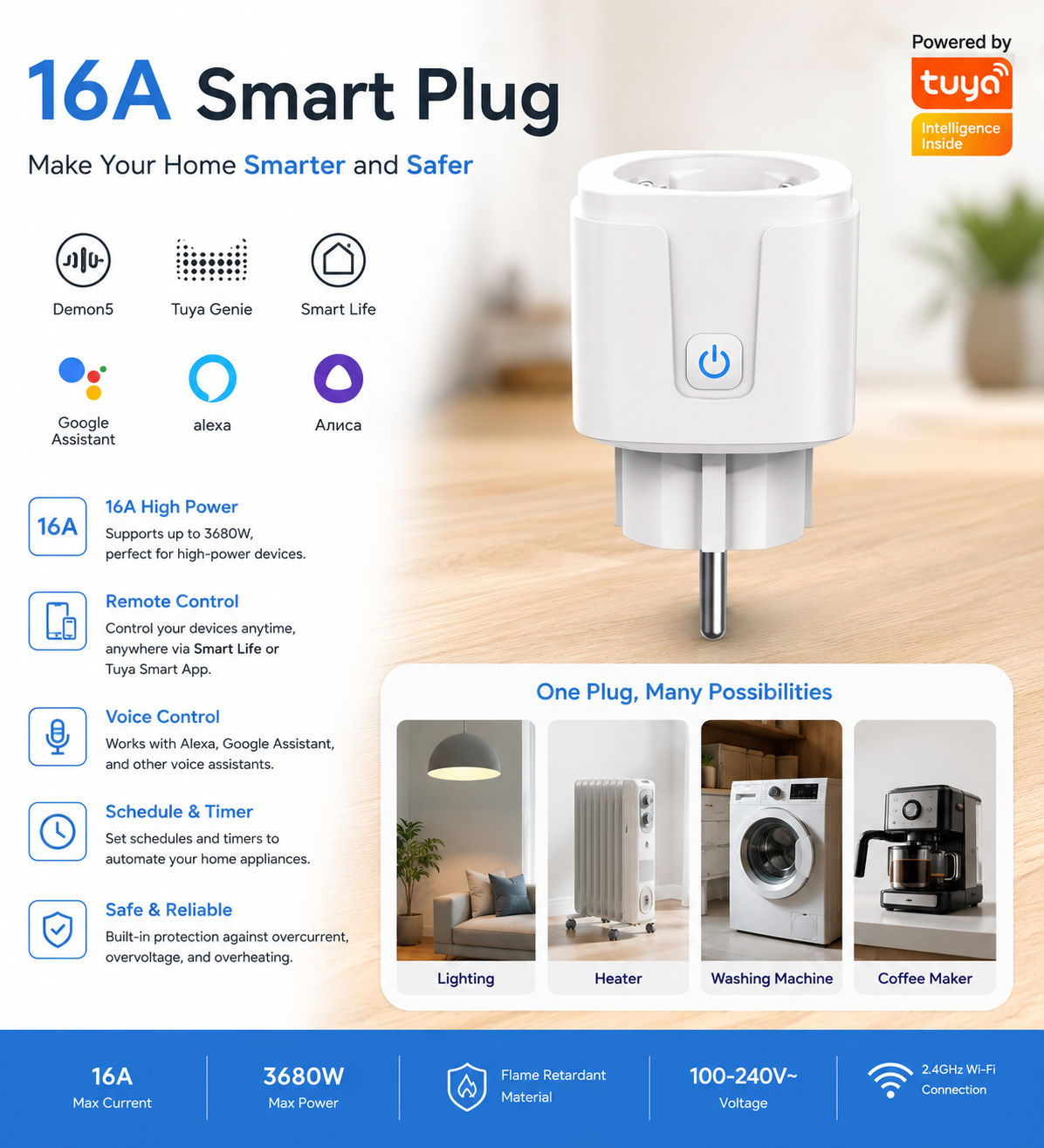 SafeSocket™ — Smart Plug