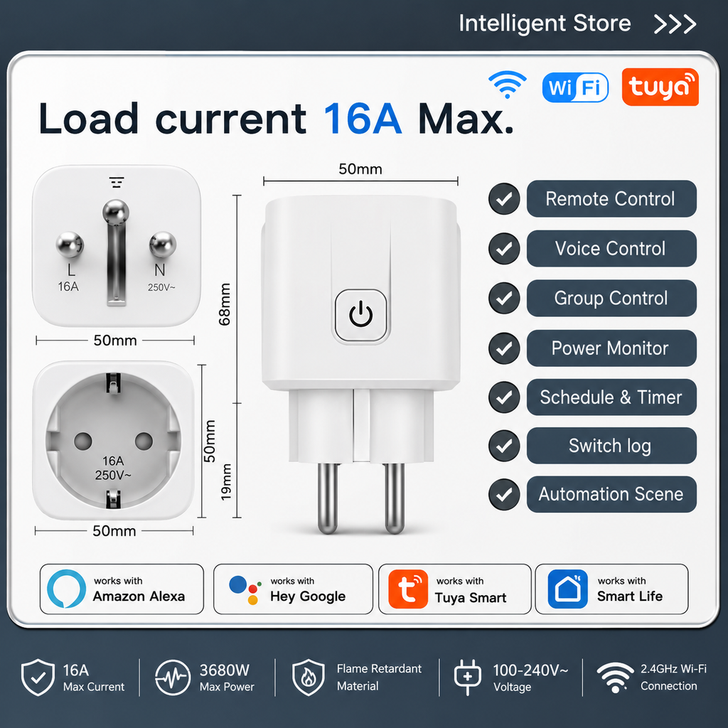 SafeSocket™ — Smart Plug