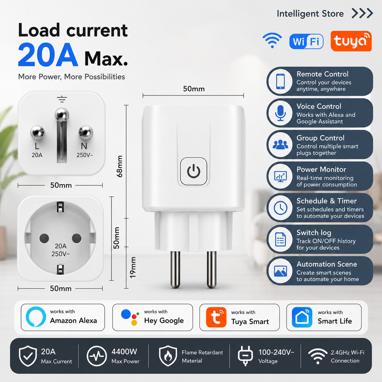 SafeSocket™ — Smart Plug