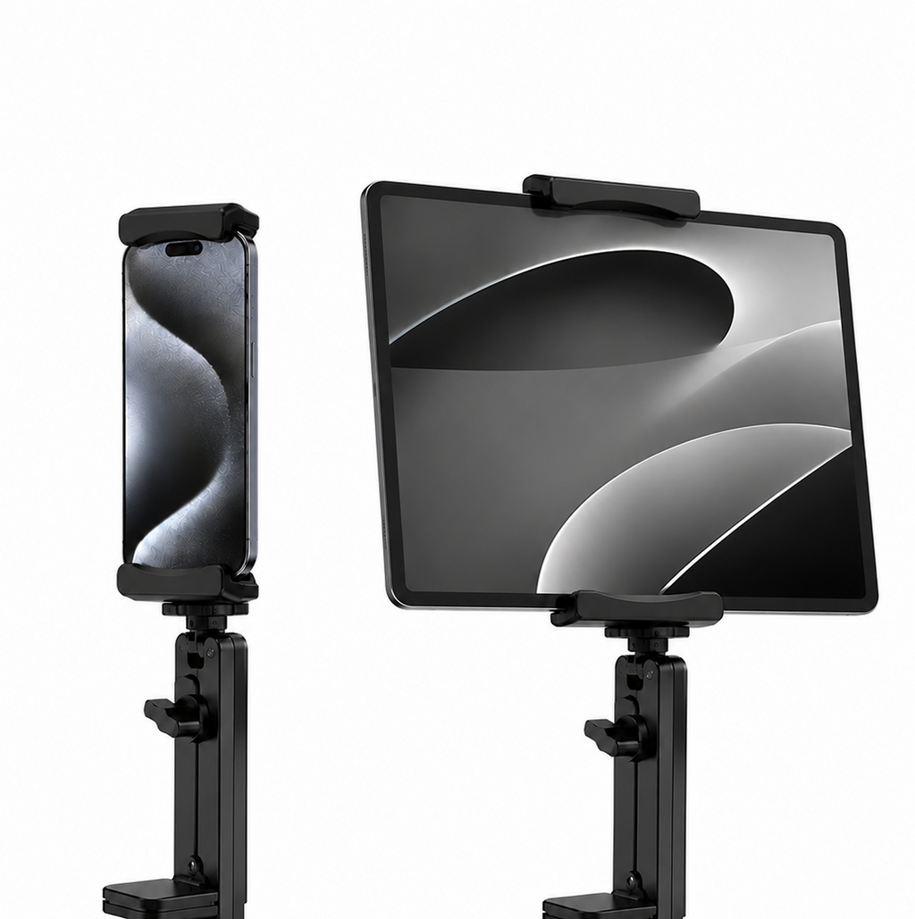 TravelDock™ Universal Tablet & Phone Clamp Mount