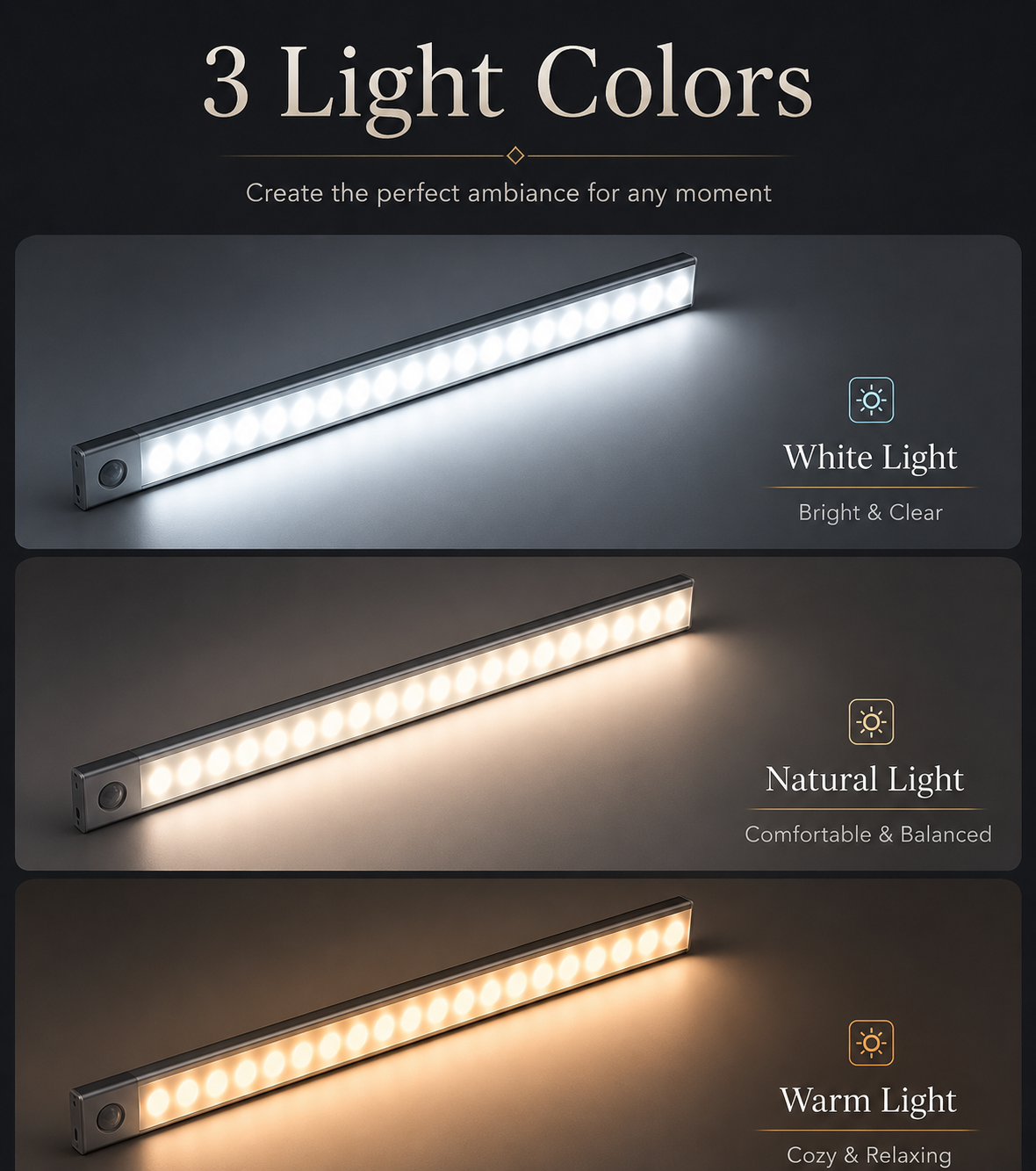 LumiTouch™ — Motion Sensor LED Light