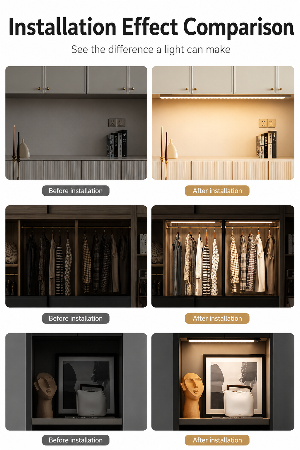 LumiTouch™ — Motion Sensor LED Light