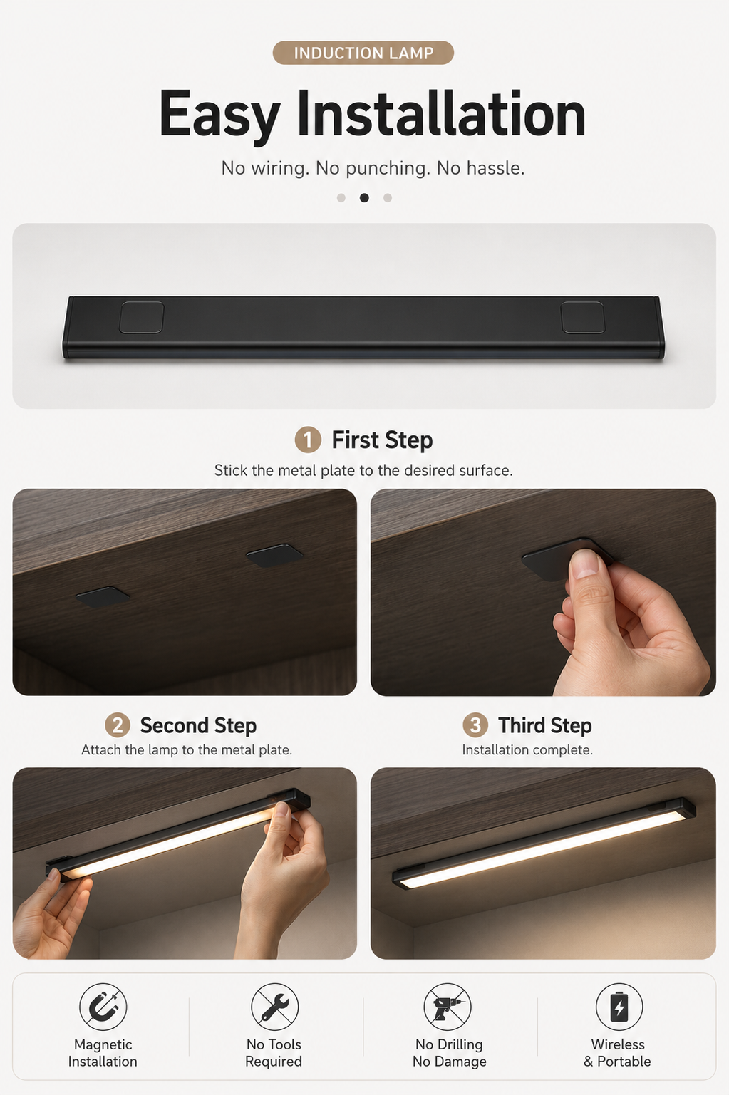 LumiTouch™ — Motion Sensor LED Light