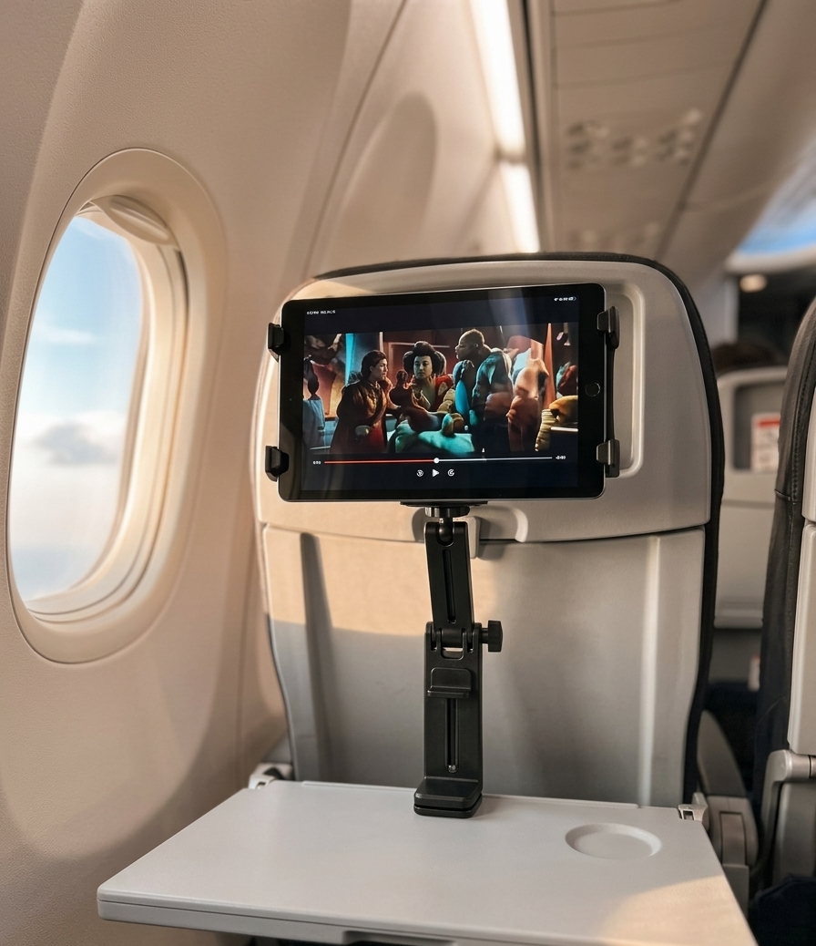 TravelDock™ Universal Tablet & Phone Clamp Mount