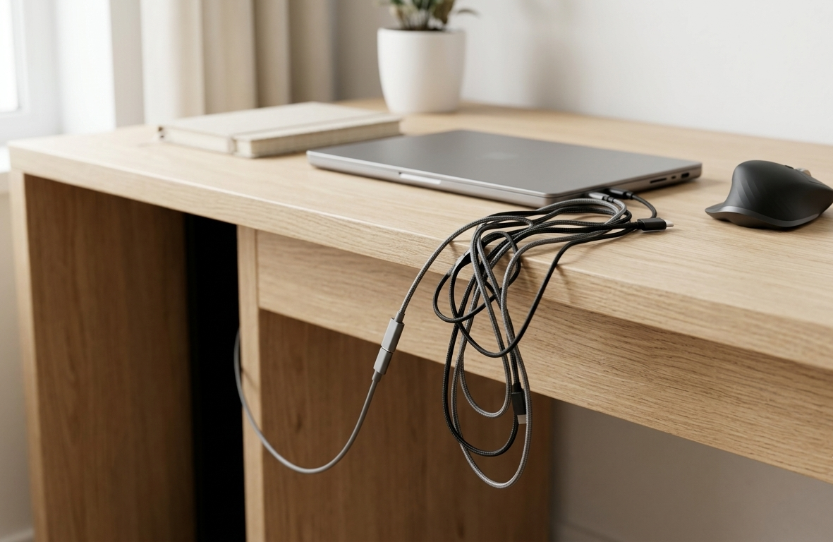 TidyGrip™ — Magnetic Cable Organizer